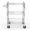 Chrome Wire Trolley - 16