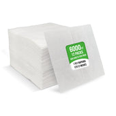 Mayfair - 1 Ply Lunch Napkins 1/4 Fold - White - LNAP01 Mayfair - 1 Ply Lunch Napkins 1/4 Fold - White - LNAP01