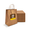 Prime Bags - Enzo - Self Adhesive Paper Bags with Twisted Handles - 13x7x17