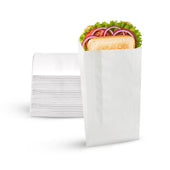 Eco Craze – Jumbo Sandwich Bags 6x2x9 – White Eco Craze – Jumbo Sandwich Bags 6x2x9 – White