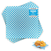 Value+ - Checkered Sheets - Blue - 12 Value+ - Checkered Sheets - Blue - 12