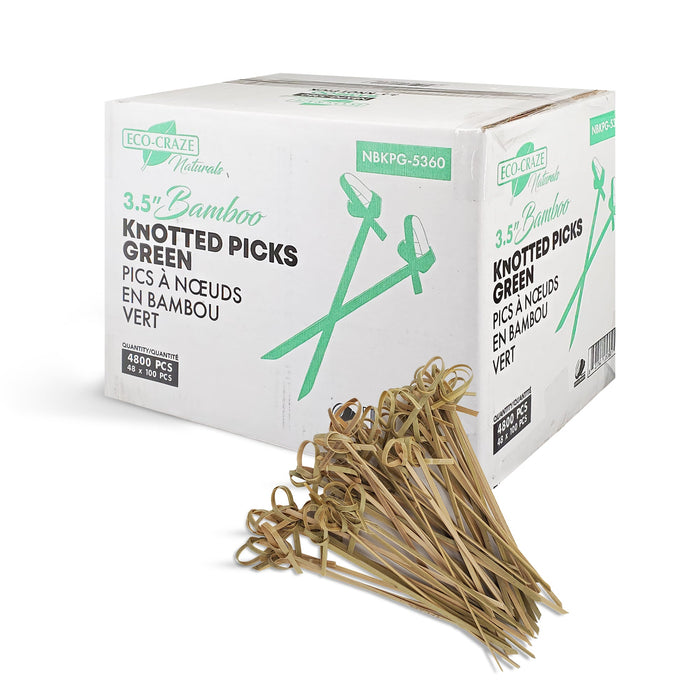 Eco-Craze - Bamboo Knot Pick - 3.5