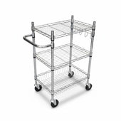 Chrome Wire Trolley - 16 Chrome Wire Trolley - 16