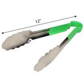 Pro-Kitchen - Tong - Green - 12 Pro-Kitchen - Tong - Green - 12