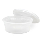 Value+ - 8oz Round Deli Container w/Lids Value+ - 8oz Round Deli Container w/Lids