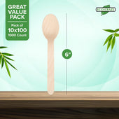 Eco-Craze - Wooden TEA Spoon - Bulk Eco-Craze - Wooden TEA Spoon - Bulk
