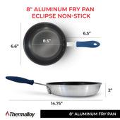 Thermalloy Aluminum Fry Pan 8 Thermalloy Aluminum Fry Pan 8