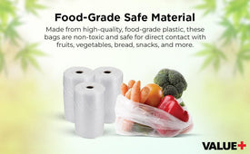 Value+ - Clear T-SHIRT Roll Bags Value+ - Clear T-SHIRT Roll Bags