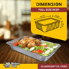 Rhino-Foil - Full Size Deep - Aluminium Steam Pan - HEAVY