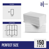 Mayfair - 2 Ply Dinner Napkins 1/8 Fold - White DNAP02 Mayfair - 2 Ply Dinner Napkins 1/8 Fold - White DNAP02