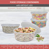 Value+ - 8oz Round Deli Container w/Lids