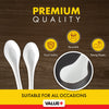 Value+ White Chinese Soup Spoon