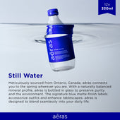 Aeras - Premium Still Water - Glass - 330ml Aeras - Premium Still Water - Glass - 330ml