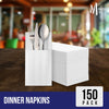 Mayfair - 2 Ply Dinner Napkins 1/8 Fold - White DNAP02