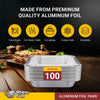 Rhino-Foil - Half Size Deep - Aluminium Steam Pan - Heavy