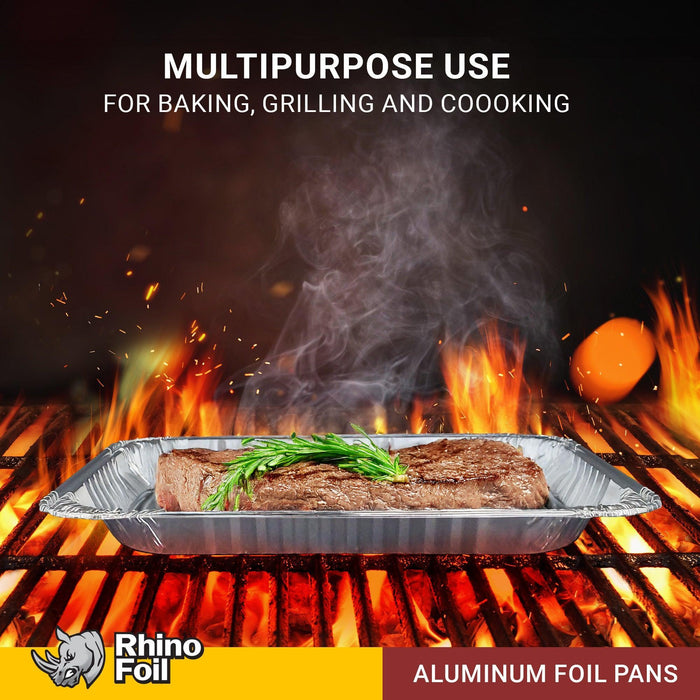 Rhino-Foil - Full Size Medium - Aluminium Steam Pan-AR104