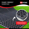Pro-Kitchen - Black Rubber Anti-Fatigue Mat - 36''X36''