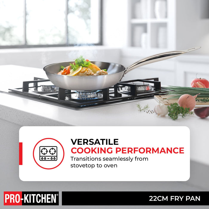 Pro-Kitchen - 22cm Fry Pan SS