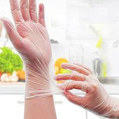 Rhino - VC4 - Clear Vinyl Gloves - Small - 400S Rhino - VC4 - Clear Vinyl Gloves - Small - 400S