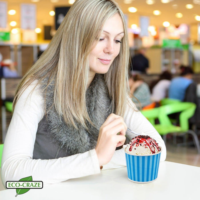 CLR - Eco-Craze - 400ml Ice Cream Paper Cups