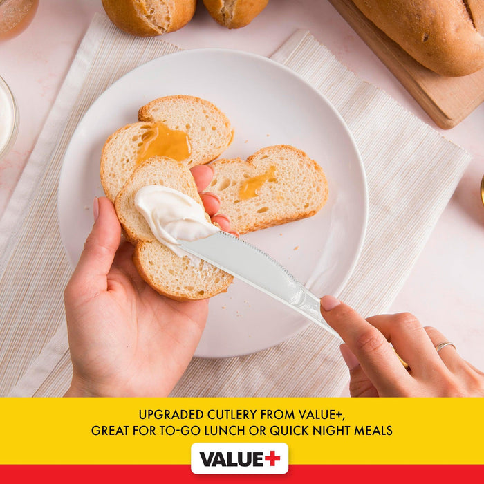 Value+ - Plastic Knife - Bulk - B1002