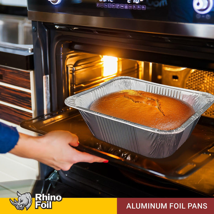 Rhino-Foil - Aluminium Tray - Half Size - Extra Deep