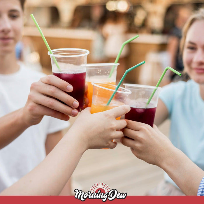 Morning Dew - 9oz Plastic Cups - PP9 - Individually Wrapped