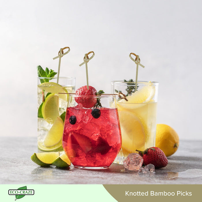 Eco-Craze - Bamboo Knot Pick - 3.5