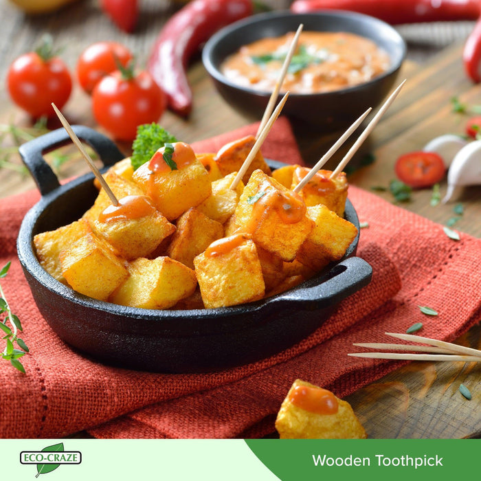 Eco-Craze - Toothpicks - Round - Regular - 2-65M