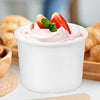 Morning Dew - 4 oz Paper Soup Container - White - 4SCW