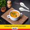 Value+ White Chinese Soup Spoon