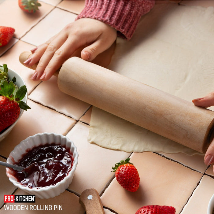 Pro-Kitchen - Rolling Pin Wood 18