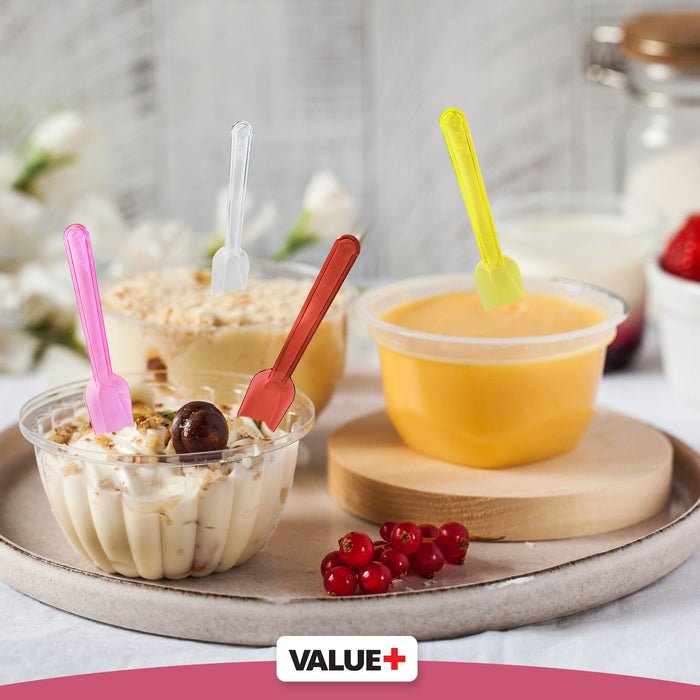 Value+ - Taster Spoon, Assorted Colours - Retail Pack - RP4007