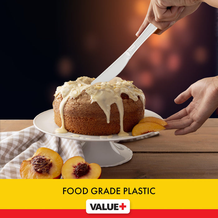 Value+ - Plastic Knife - Bulk - B1002