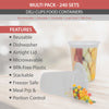 Value+ - 32oz Round Deli Container w/Lids