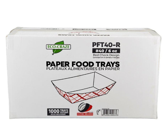Eco-Craze - Food Trays - 6oz