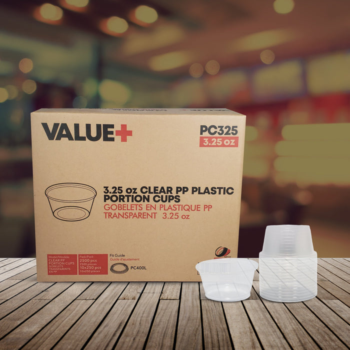 Value+ - 3.25oz Portion Cups - P325N