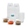 Value+ Clear PP Plastic Portion Cups - 2oz
