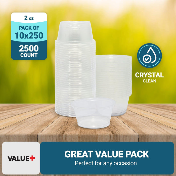 Value+ - 2oz Portion Cups - P200N