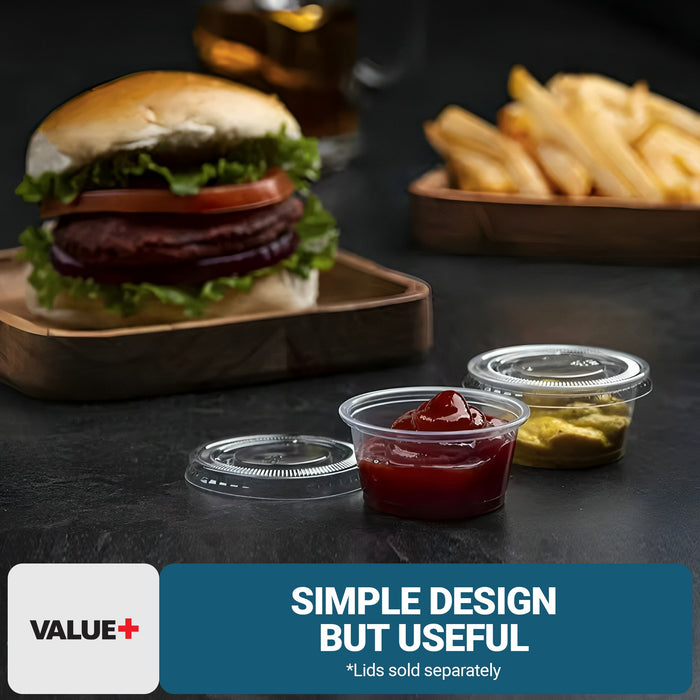 Value+ - 0.75oz PP Portion Cup