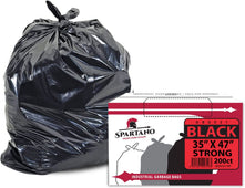 Spartano - Garbage Bags - Strong - Black - 35 Spartano - Garbage Bags - Strong - Black - 35