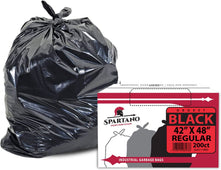 Spartano - Garbage Bags - Regular - Black - 42 Spartano - Garbage Bags - Regular - Black - 42