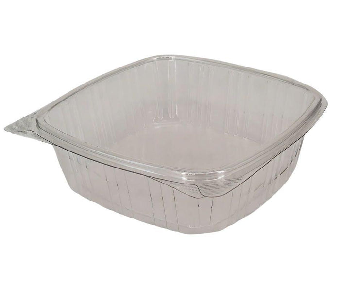 Value+ - 48oz Clear Hinged Deli Container - PET - BD48