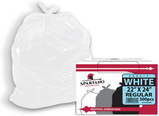 Spartano - Garbage Bags - Regular - White - 22 Spartano - Garbage Bags - Regular - White - 22