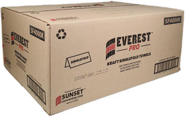 Everest Pro - Paper Hand Towel - Single Fold - Kraft - SF4000K
