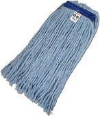 Spartano - 16oz Blue Synthetic Cut-End Mop Head - 3096 Spartano - 16oz Blue Synthetic Cut-End Mop Head - 3096