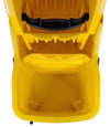 Spartano - 42 L Extra Large Mop Bucket w/ Down Press Wringer - 2 Comp.