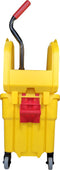Rubbermaid - Wavebreak - 35qt Down Press Mop Bucket Wringer - Ru7577 Rubbermaid - Wavebreak - 35qt Down Press Mop Bucket Wringer - Ru7577