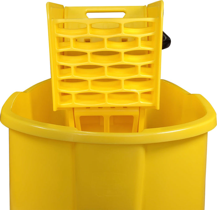 Rubbermaid Wavebreak - 35qt Side Press Mop Bucket Wringer - Ru7580