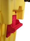 Rubbermaid Wavebreak - 35qt Side Press Mop Bucket Wringer - Ru7580